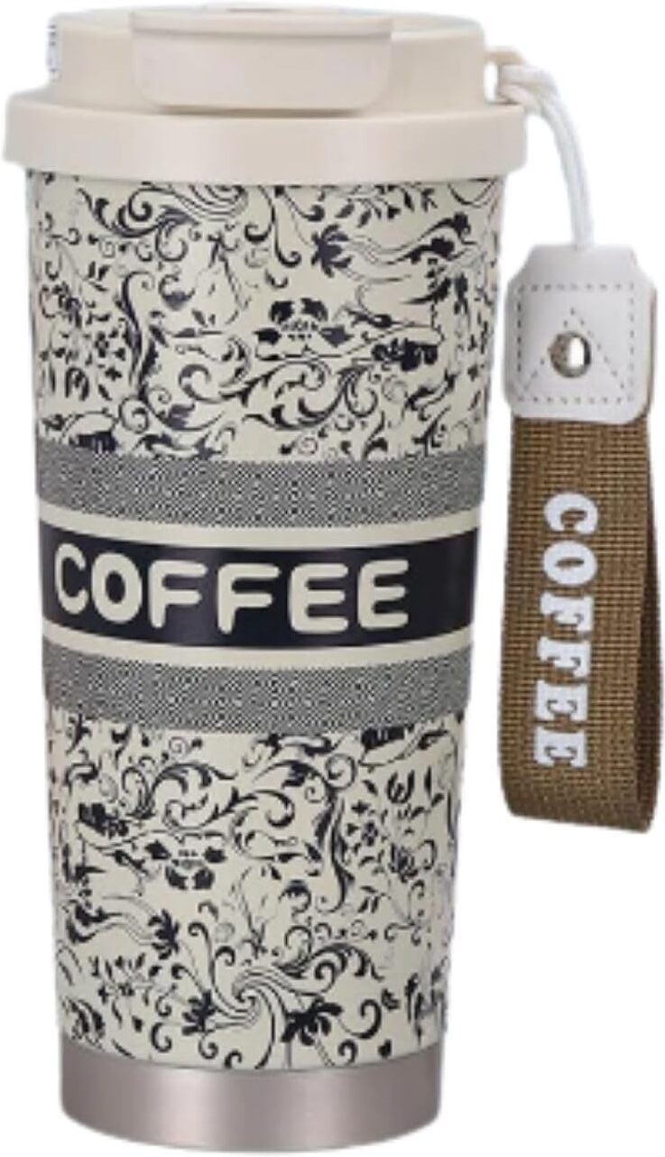 sai enterprises 500ml Stainless Steel Coffee Travel with Lid Stainless Steel Coffee Mug-picture-2