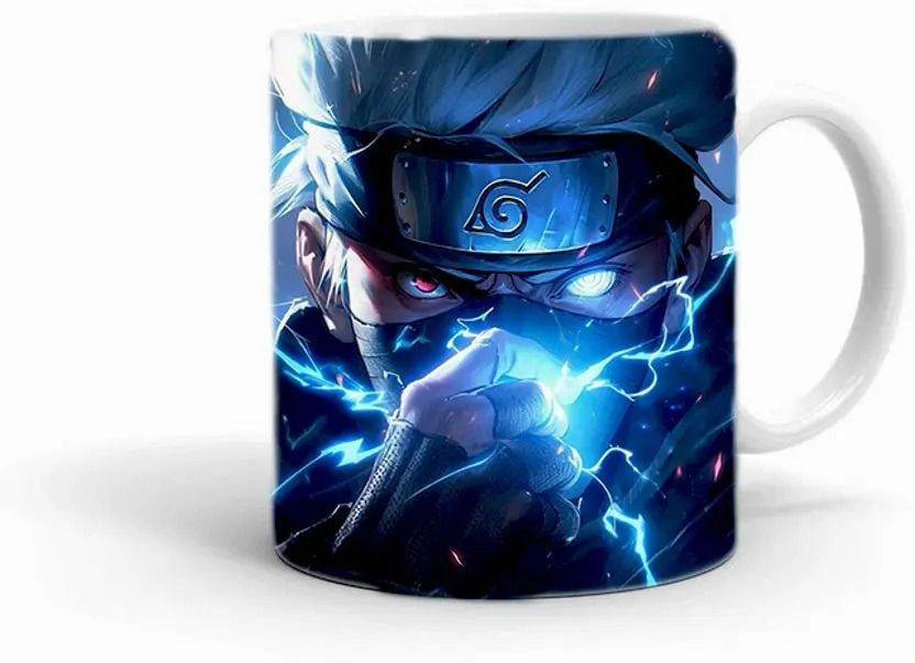 KakashiNarutoAnime Printed Hard Quality Coffee/Cup | Ceramic Coffee Mug-image-2
