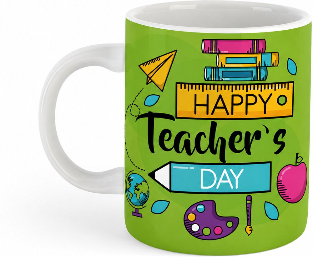uniarawalas Happy Teacher Day with Card TypeA.7 Printed Cofffee Ceramic Coffee Mug-picture-22