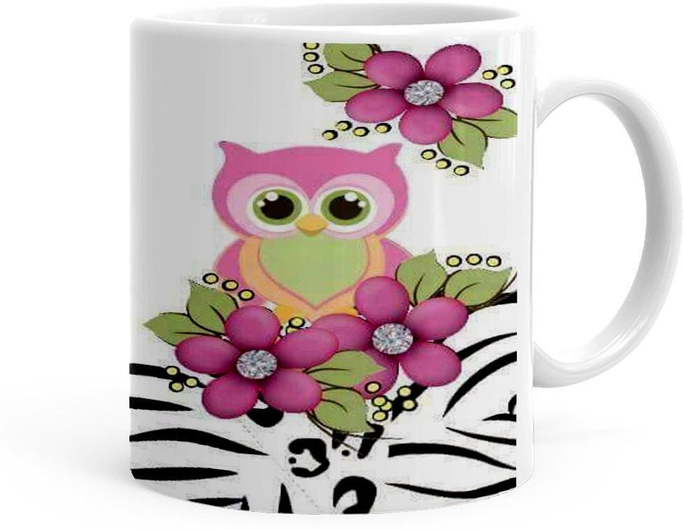 Owl Theme(kg-jan-11703P) Ceramic Coffee Mug-image-21