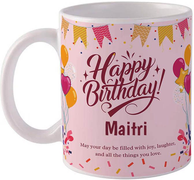 giftuation Happy birthday Maitri / Gift for birthday Ceramic Coffee Mug-picture-10
