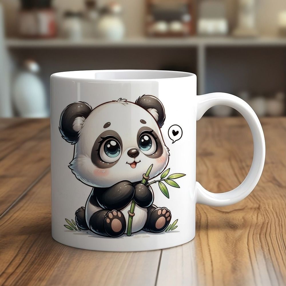 Panda Design Ceramic Coffee – Premium White Ceramic Coffee Mug-image-17
