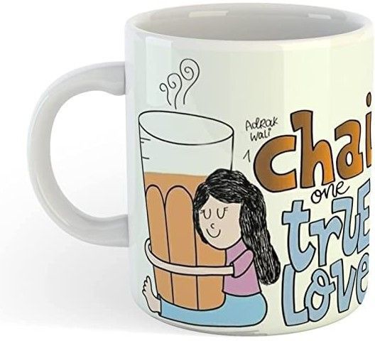 Tea Lover Printed Coffee Pack Of 01 Ceramic Coffee Mug-image-21