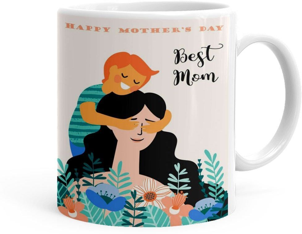Best Mom Theme (Kg-mc-mug-416P) Ceramic Coffee Mug-image-4