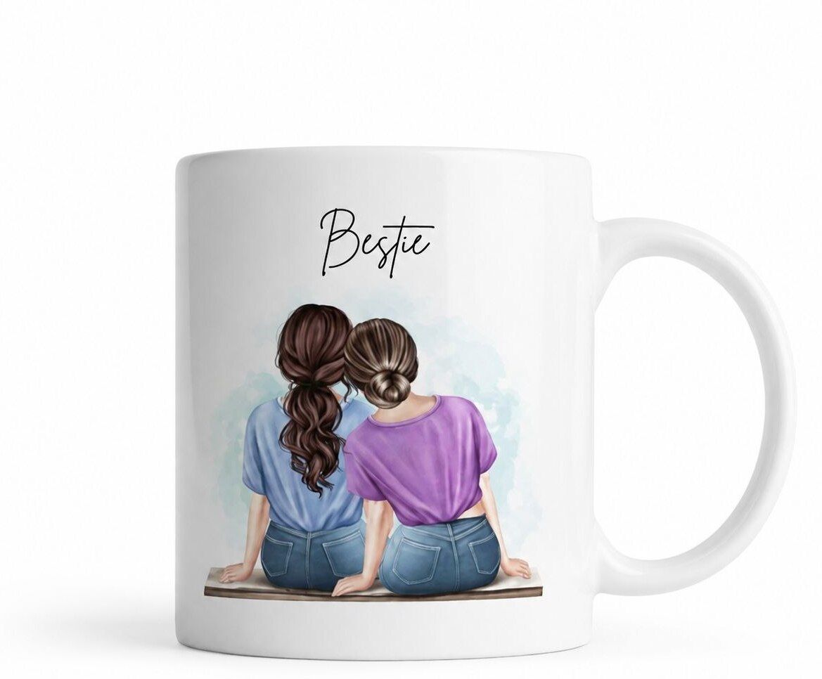 Best Friends Bestie Ceramic Coffee cup best Gift for friends Ceramic Coffee Ceramic Coffee Mug-image-14