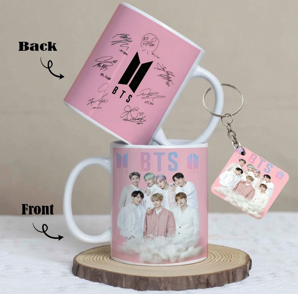BTS K-Pop ARMY Coffee – Premium Ceramic Tea & Coffee Cup Ceramic Coffee Mug-image-33