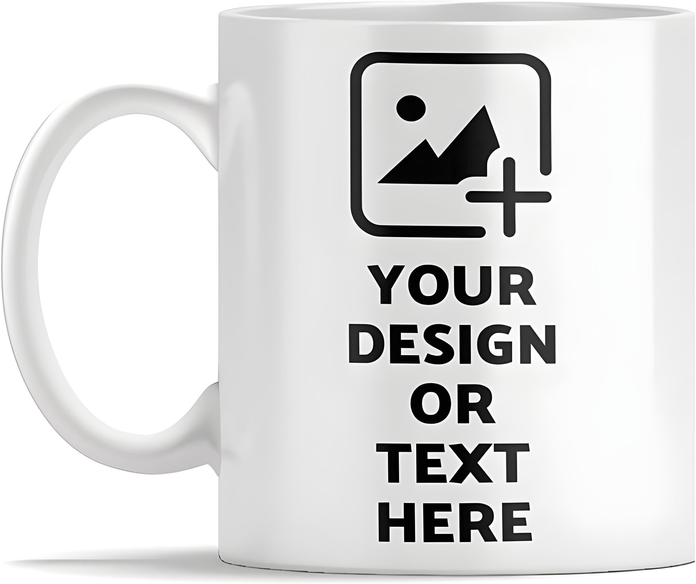Ceramic White mug pack of 1 Customized designs_MKH744 Ceramic Coffee Mug