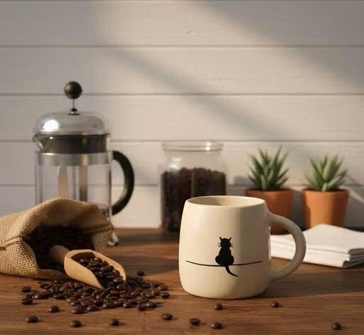 abc CAT MUG Ceramic Coffee Mug-picture-4