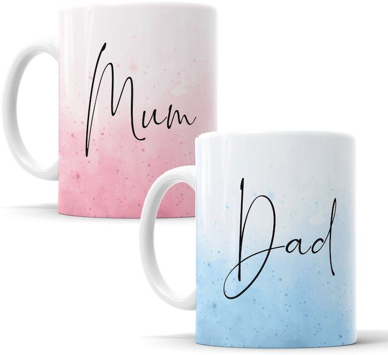 v kraft Best mom dad Ever Unique dad mom Quote Printed Stylish Coffee /170 Ceramic Coffee Mug-picture-40