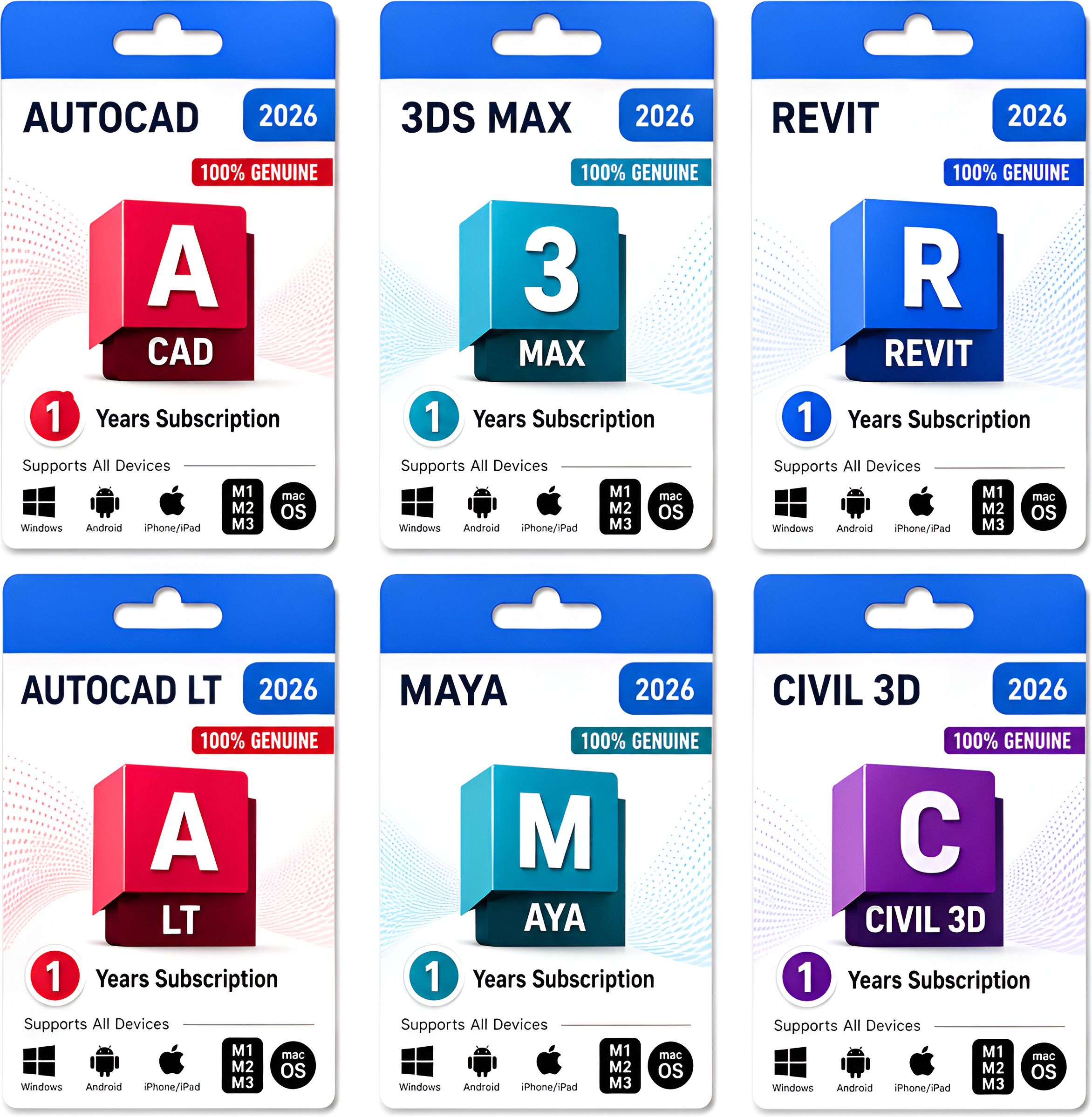 LIONWY AutoCAD, Revit, 3ds Max, Maya, Civil 3D – 1 Year Subscription NEW-picture-26