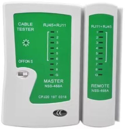VOOCME RJ45 RJ11 RJ12 Network Cable Tester Cat5 Cat6 UTP LAN Cable Tester Wireless Ethernet Lan Adapter compatible with Windows-image-38