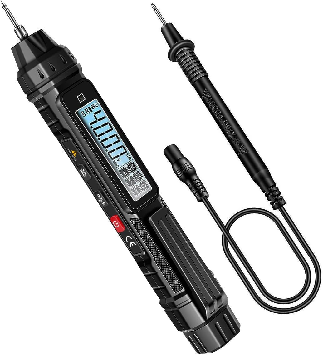 Digital Multimeter 4000 Count Voltage Tester Current Meter Noncontact Sensor Digital Voltage Tester-image-15
