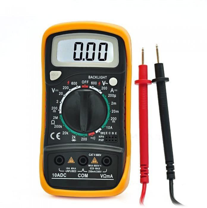 MAS830L Digital Multimeter with Backlight LCD Digital Multimeter-image-1