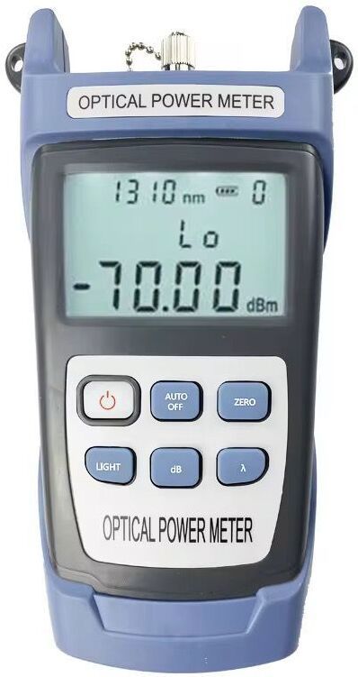 Fiber Optic Tester Portable Optical Power Meter Range: (-70) dBm ~ (+10) dBm Digital Multimeter-image-41