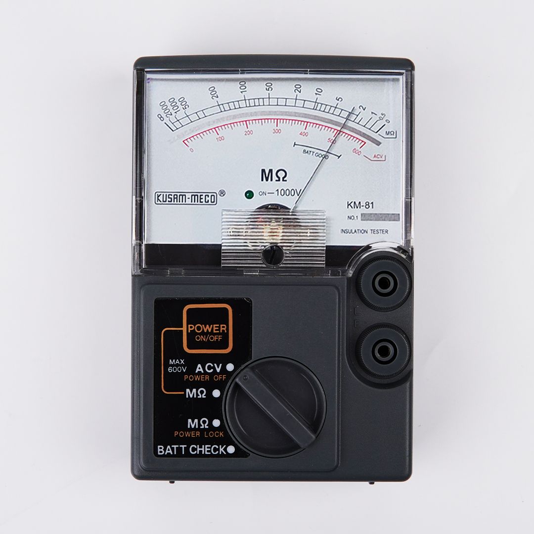 Analog Insulation Resistance Tester KM 81|Easy To Operate| 1 Year Warranty Analog Multimeter-image-46