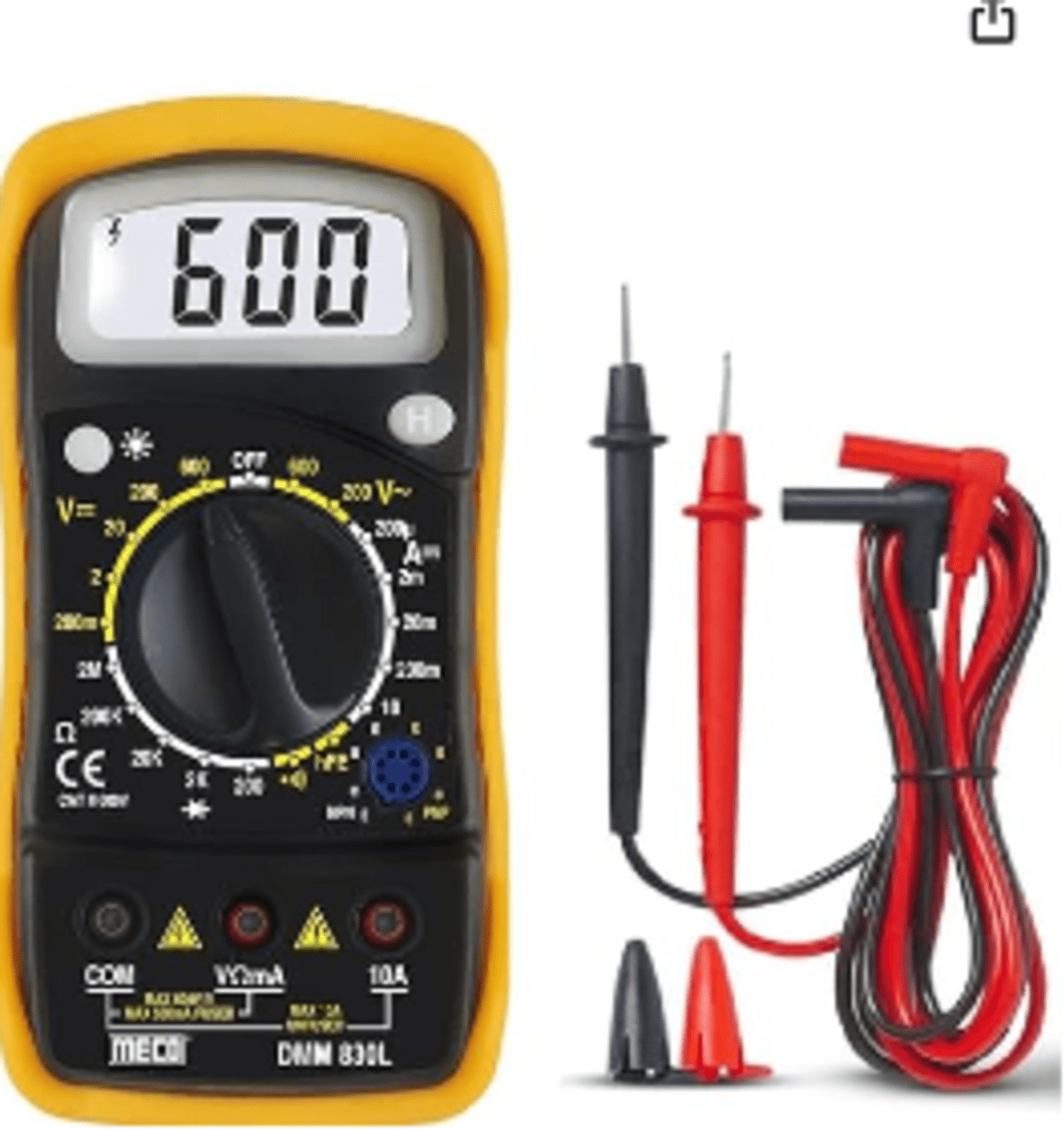 vmtronix DIG-MUL830L Digital Multimeter image 1