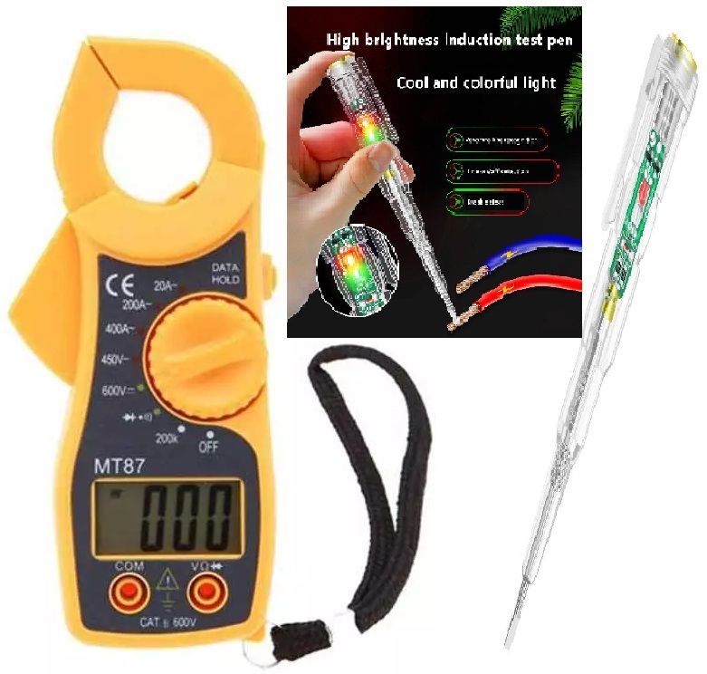 MT87 mini clamp multimeter can measure AC/DC voltage Meter+3IN1 Tetser Analog Multimeter-image-23