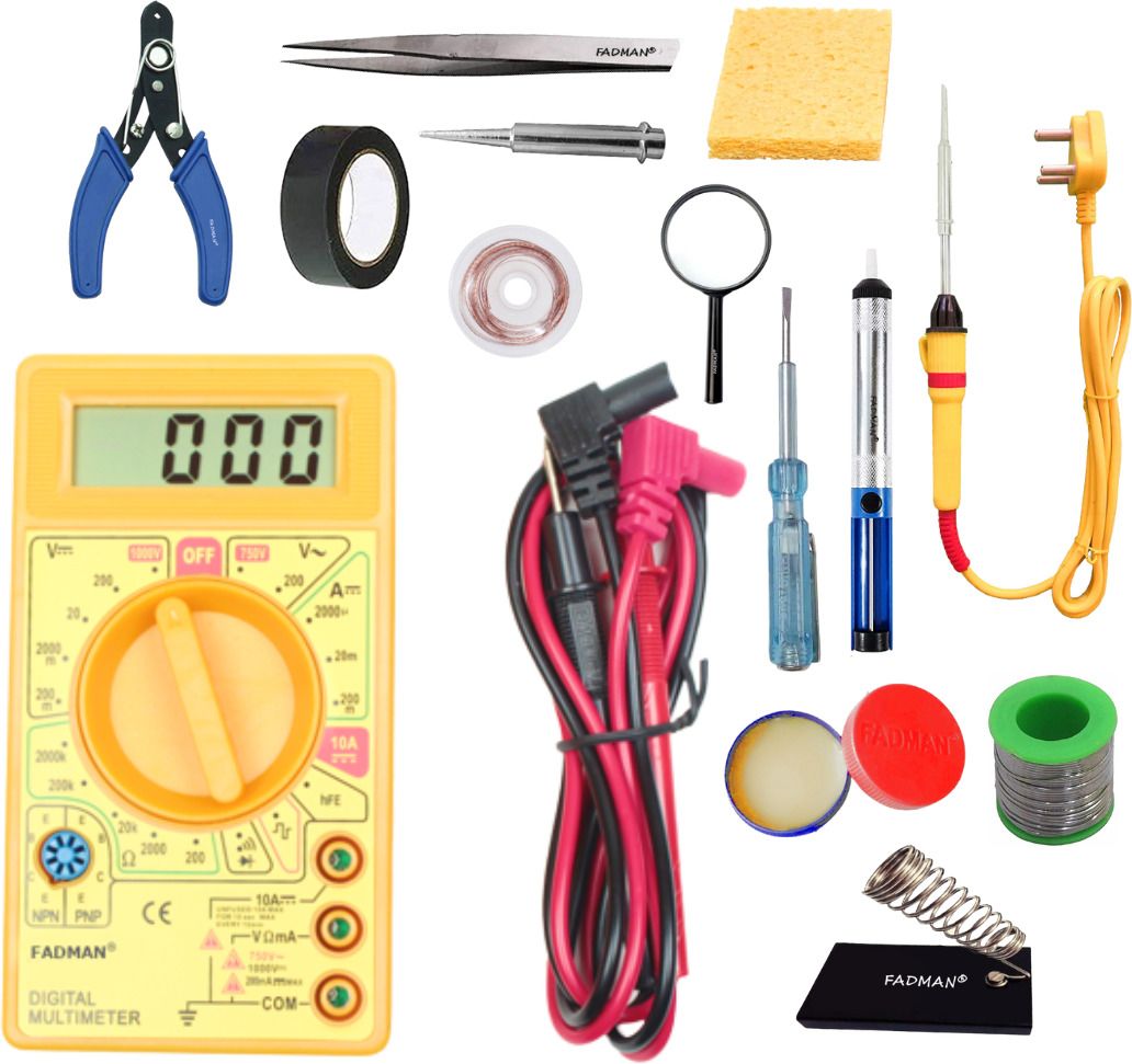 MMTGBKMOLSQHRNPIJ Multimeter & Soldering Iron Equipments Combo Pack With Digital Multimeter-image-38