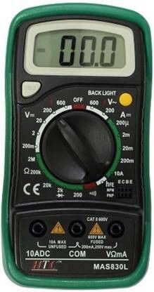 830L Digital Multimeter(Black and Green with 2000 Count, AC Current, DC Current Digital Multimeter-image-33