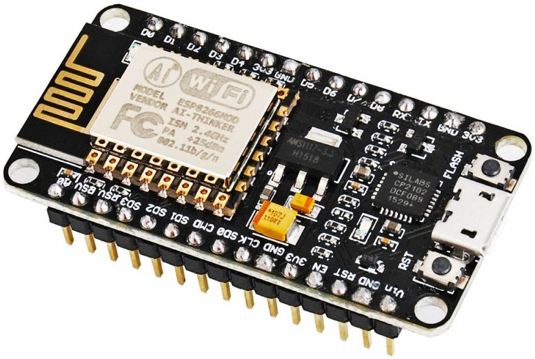 NodeMCU ESP8266 Wifi Development Board based on CP2102 IC Multipurpose Controller image 1