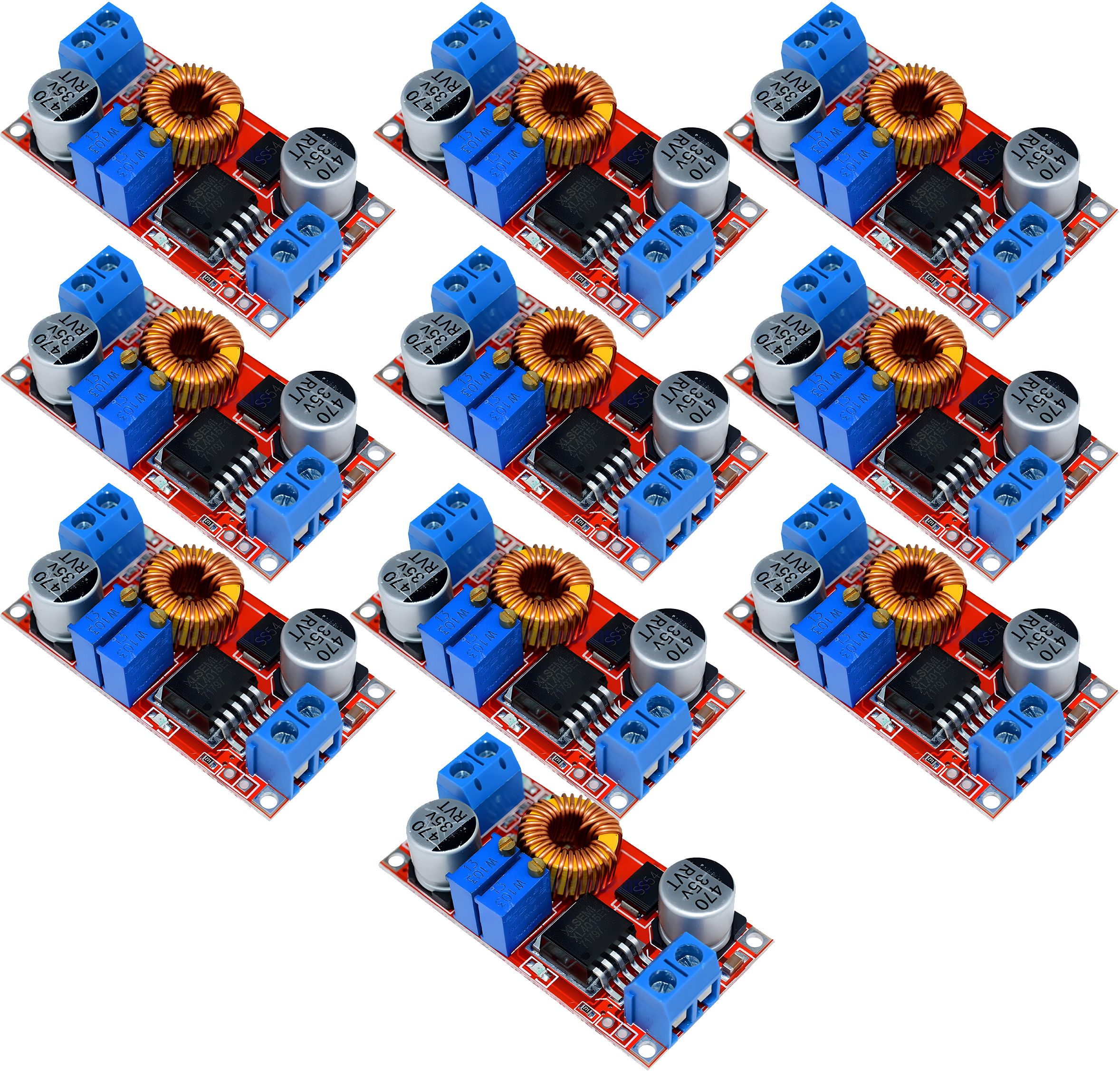 shockley XL4015 DC-DC Buck Converter Step Down Lithium Battery Charger Module (10 Pc) Multipurpose Controller-picture-31