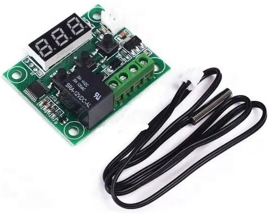 TM&W Digital Thermostat W1209 High Precision Temperature Controller Acrylic Shell Multipurpose Controller