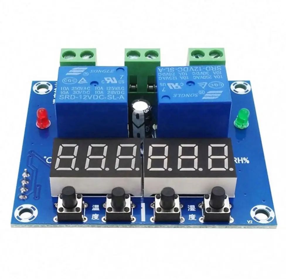 TM&W M452 Digital LED Dual Output Temperature and Humidity Controller Module Multipurpose Controller-image-35