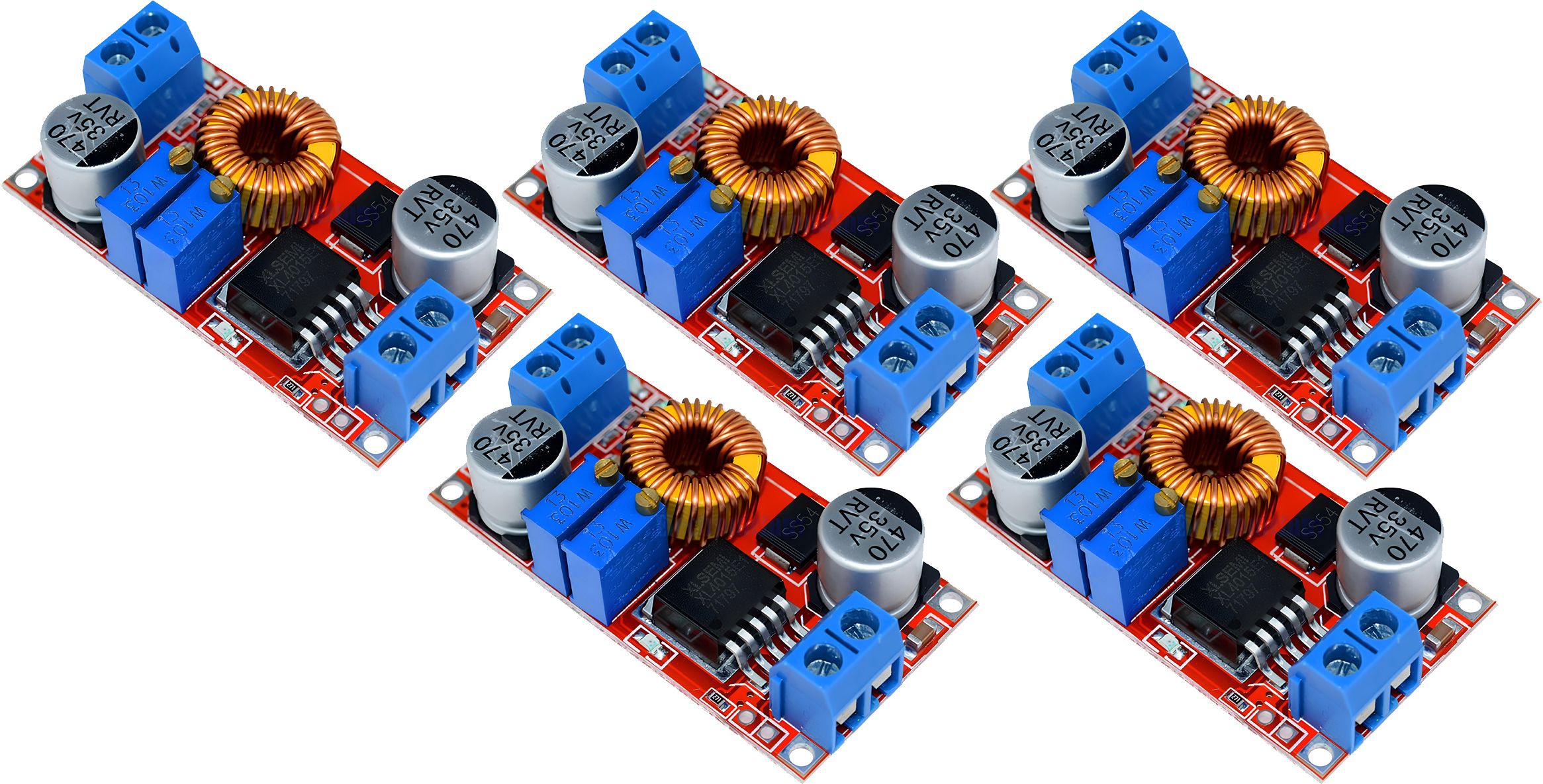 shockley XL4015 DC-DC Buck Converter Step Down Lithium Battery Charger Module (5 Pc) Multipurpose Controller-picture-48