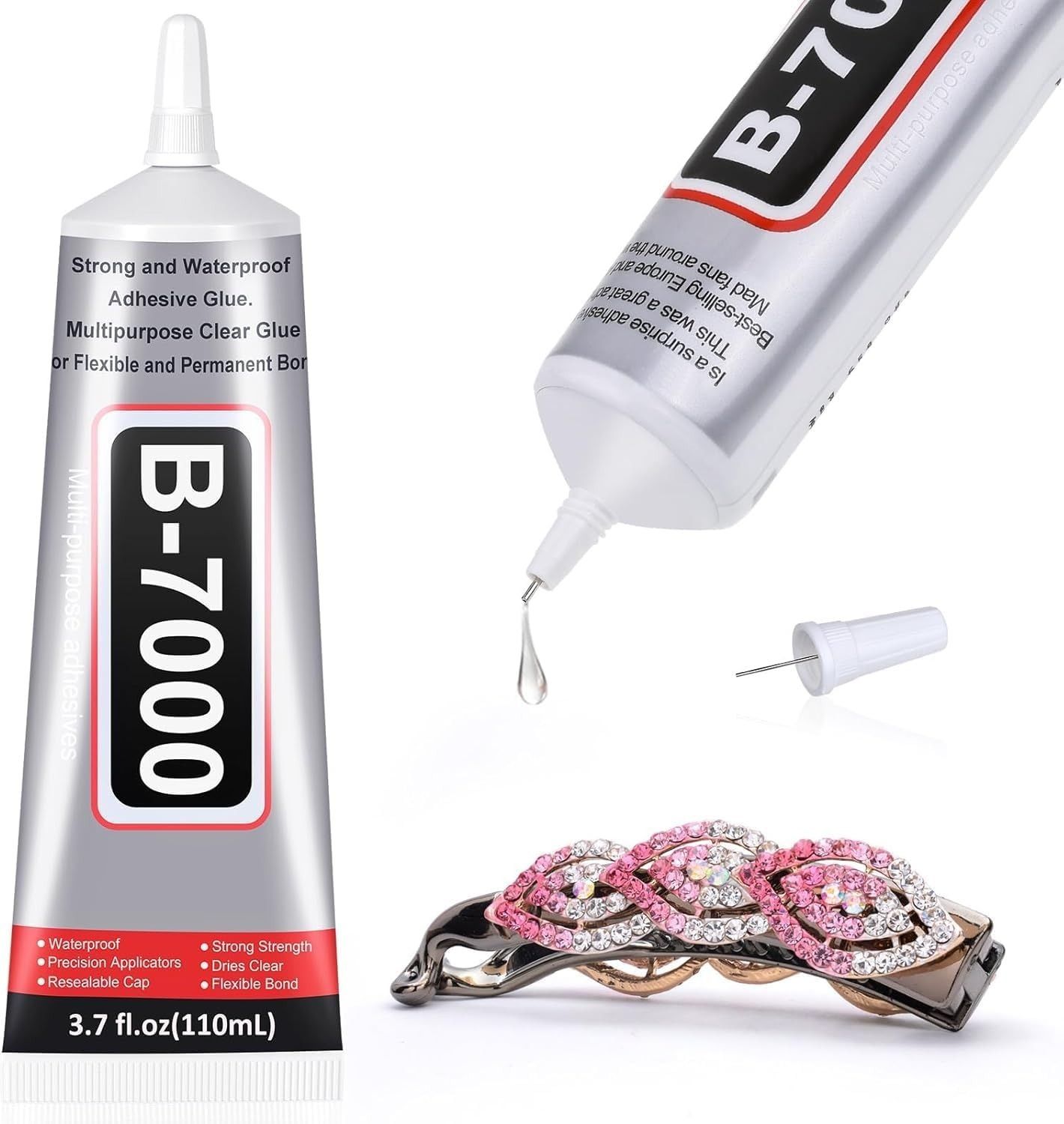 Shivatv B-7000 Multipurpose Industrial Strength Adhesive Glue – 110mL Multipurpose Controller