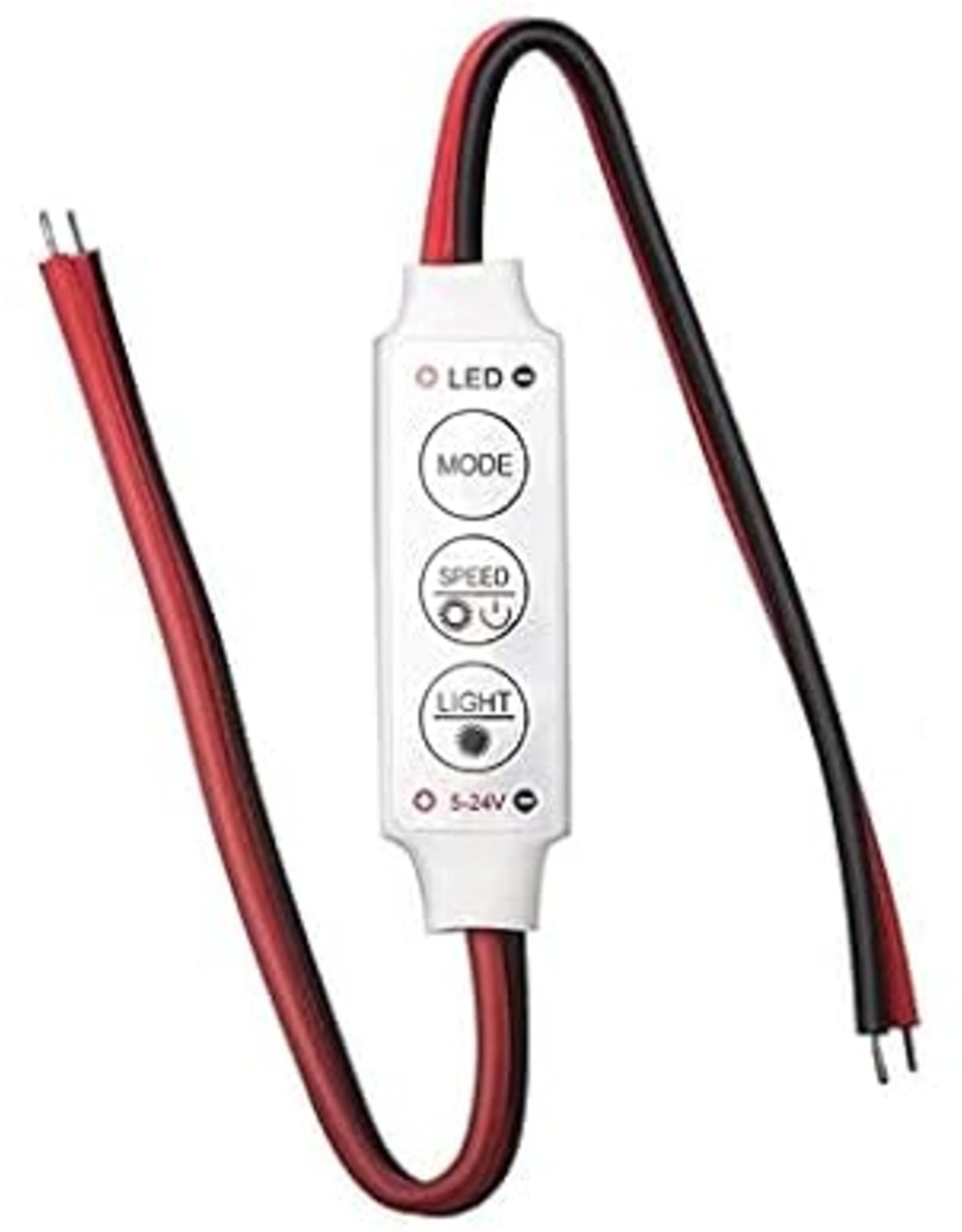 AURECIS LED Dimmer ON/OFF Controller 5-24V 6 Modes Speed Control for Bike Car DRL Lights Multipurpose Controller-picture-13