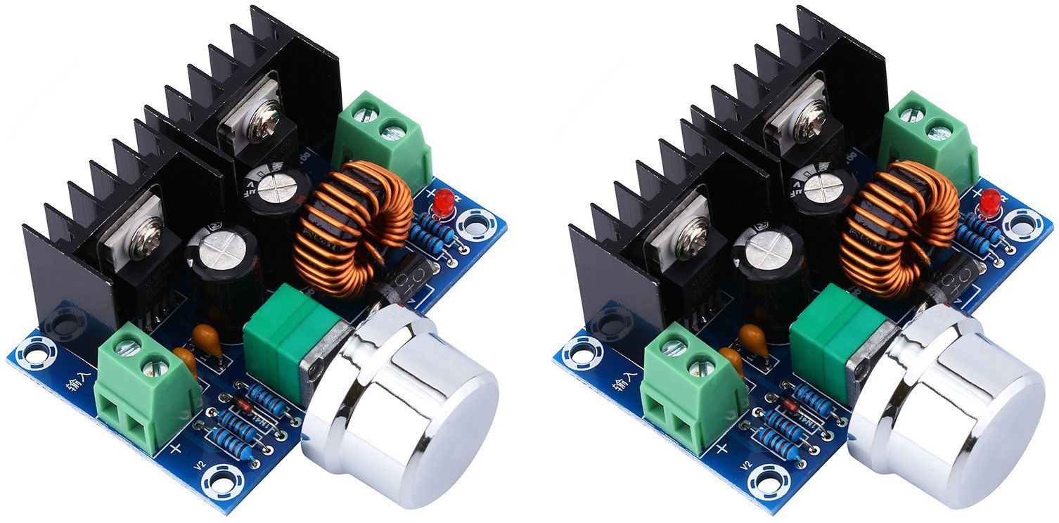 shockley XL4016E1 DC-DC 4-40V to DC 1.2-36V 8A Buck Converter XL4016 Step Down (2 Pc) Multipurpose Controller-picture-16