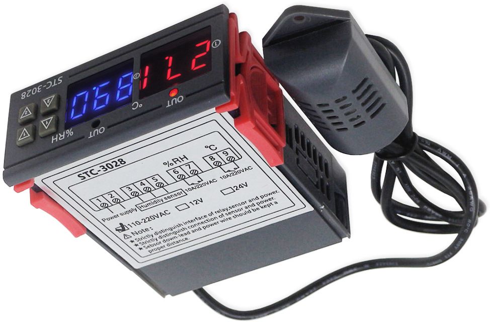 TM&W STC-3028 intelligent digital display temperature and humidity controller Multipurpose Controller-image-20
