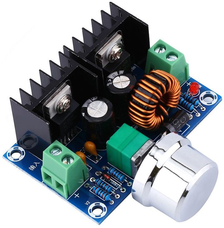 shockley XL4016E1 DC-DC 4-40V to DC 1.2-36V 8A Buck Converter XL4016 Step Down (1 Pc) Multipurpose Controller-picture-40
