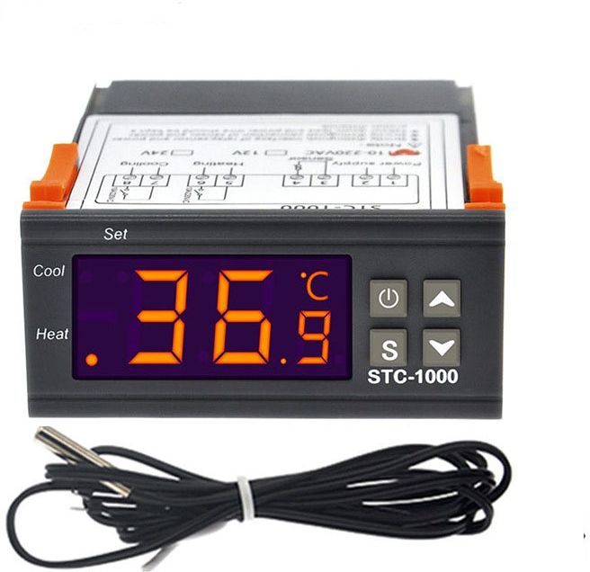 TM&W Wholesale STC-1000 Digital Temperature Thermoregulator 220V 10A Multipurpose Controller-picture-11