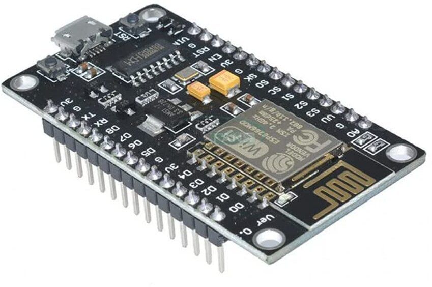 ROBODIUM NodeMCU ESP8266 WiFi Development Board, IoT Module with CH340G USB-TTL Multipurpose Controller