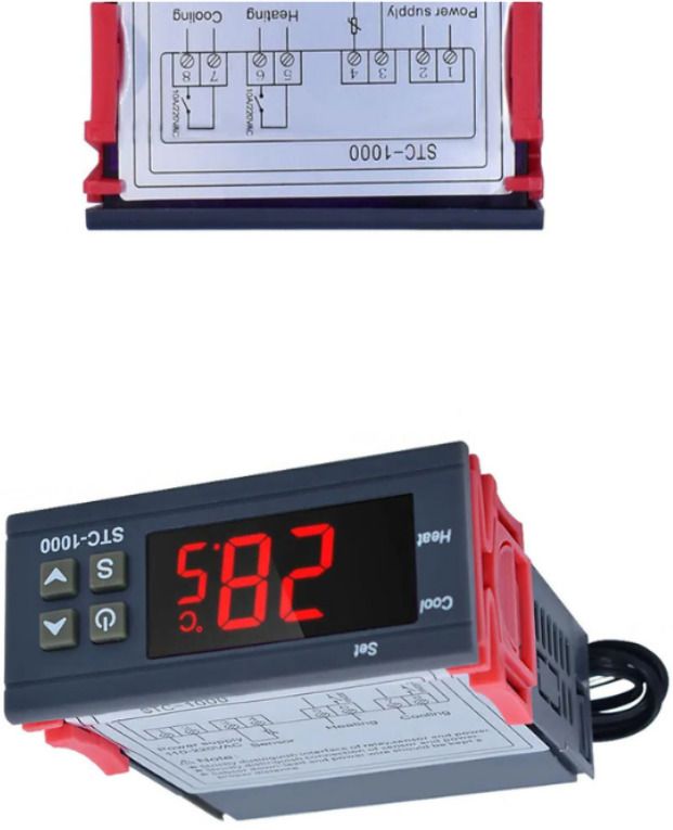 TM&W thermostat stc 1000 DC24V temperature controller for egg incubation Multipurpose Controller