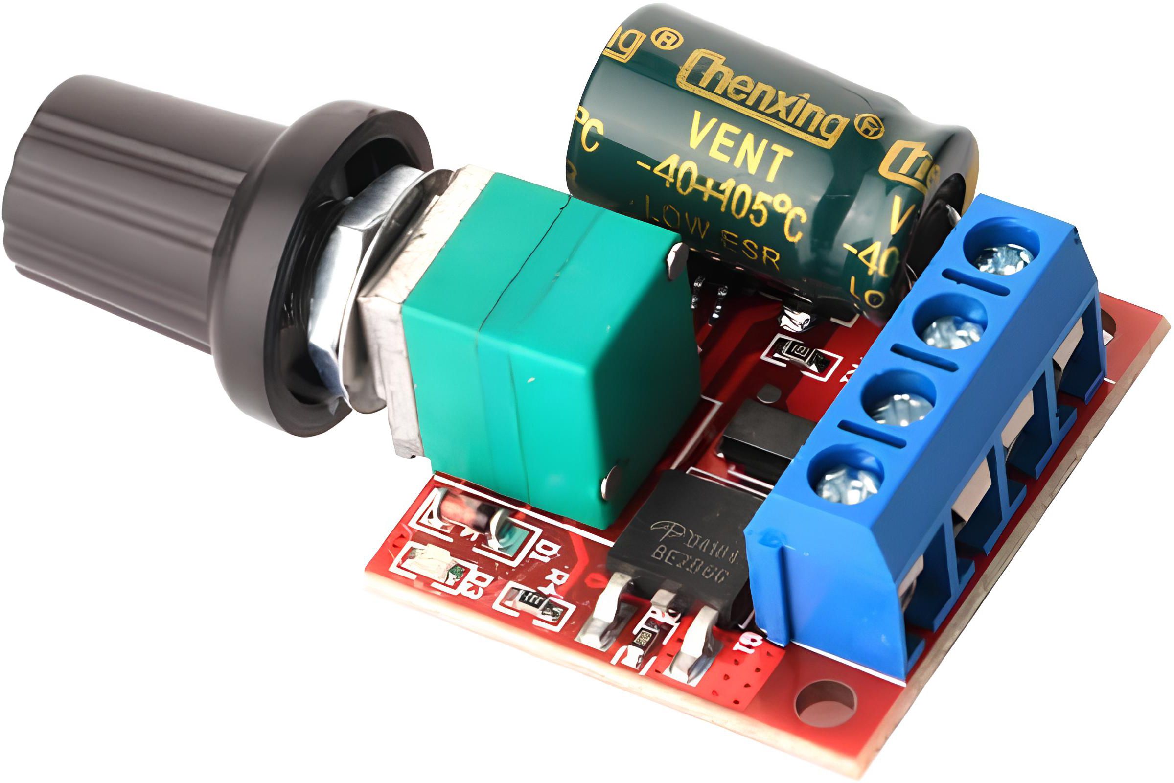 shockley 5A 5V-35V DC Motor Speed Controller 6V 12V 24V PWM Variable Regulator (1 Pc) Multipurpose Controller-picture-36