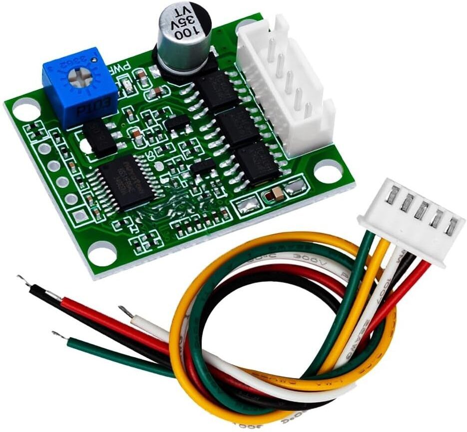 amiciSmart DC 6-20V 60W Brushless Motor Driver Board – 3A BLDC Speed Controller Multipurpose Controller-image-9