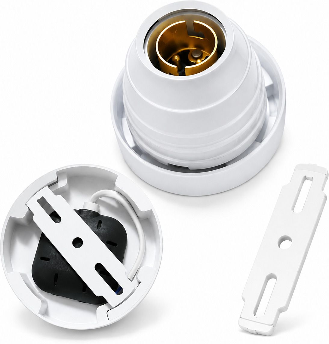 wornix Automatic Light ON/OFF B22d BULB HOLDER Wired Sensor Security System-picture-11