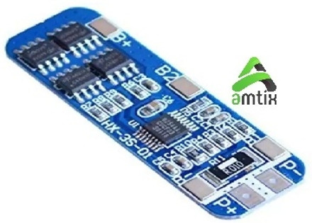 AMTIX 3S 10A 11.1V 12.6V 18650 Li-Po Li-Ion Lithium BMS Protect Multipurpose Controller image 1