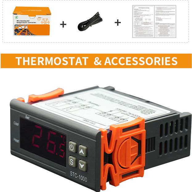 TM&W STC-1000 Digital Display Microcomputer Temperature Controller Switch Multipurpose Controller-picture-44