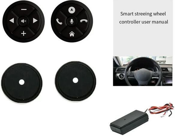 Ride2joy Universal Stereo Steering Buttons Car Smart Steering Wheel Controller Multipurpose Controller-picture-12