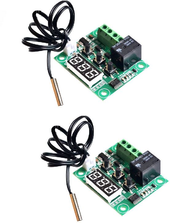 TM&W XH-W1209 temperature control Temperature Control Switch 12V 2 pc Multipurpose Controller