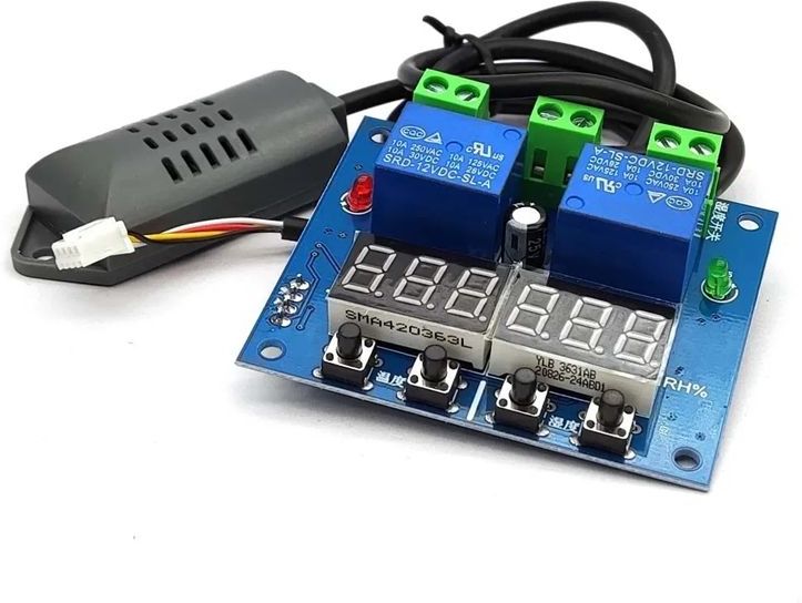 TM&W Thermometer Hygrometer Controller Module DC 12V LED Digital Display Dual Output Multipurpose Controller-picture-12