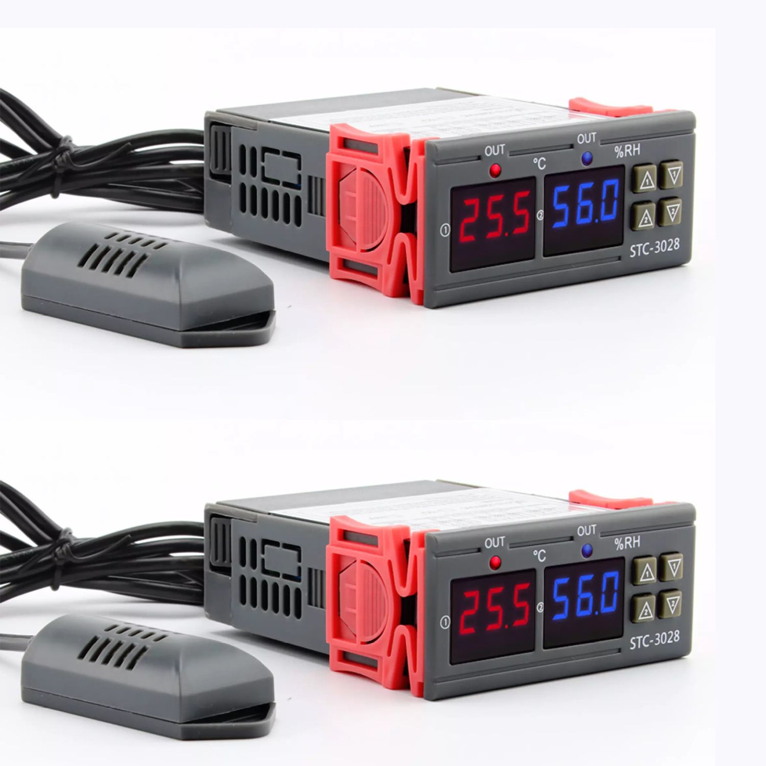 shockley STC-3028 Temperature Humidity controller Thermometer Hygrometer (2 Piece) Multipurpose Controller-picture-15