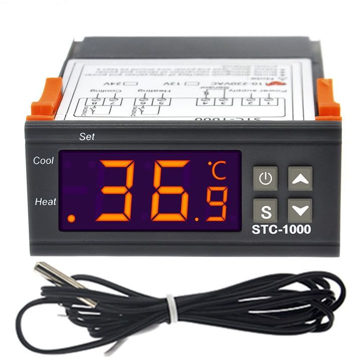 TM&W STC-1000 Aquatic hatching seafood machine Electronic digital display Multipurpose Controller-image-2