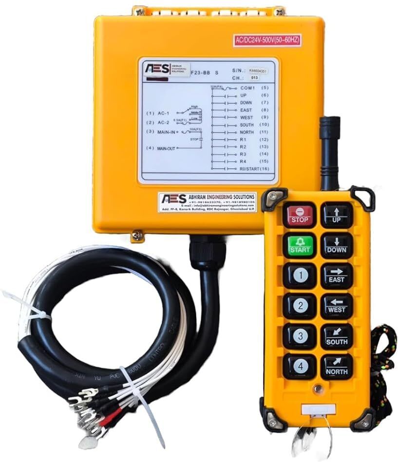 AES Wireless Remote Control Hoist System| Crane Hoist Switch Controller| Multipurpose Controller-picture-24