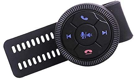 QAWACHH Steering Wheel Controller Universal Button Key Remote, Universal for car Round Multipurpose Controller