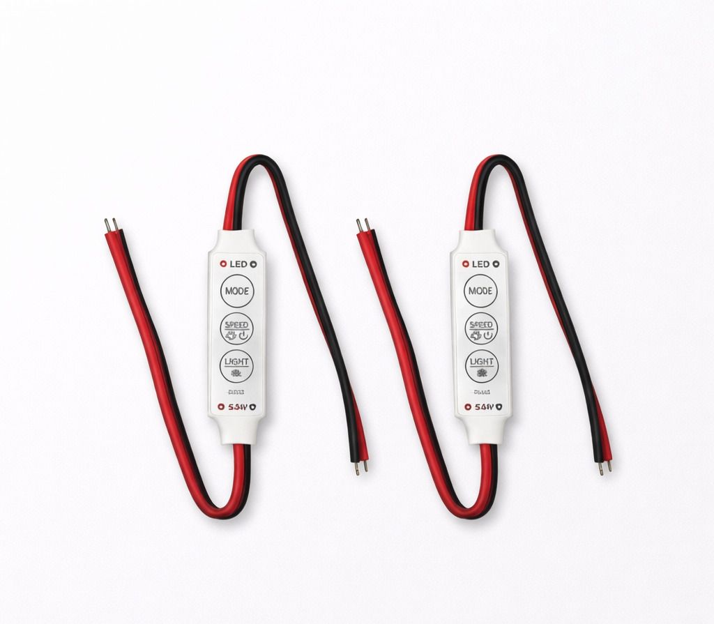 AURECIS LED Controller 5-24V 6 Modes Adjustable Speed ON/OFF Dimmer Pack of 2 Multipurpose Controller-picture-44