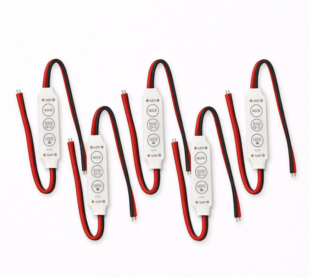 AURECIS Advanced LED Dimmer 5-24V ON/OFF 6 Modes Speed Control Car, Bike, Pack of 5 Multipurpose Controller-picture-35